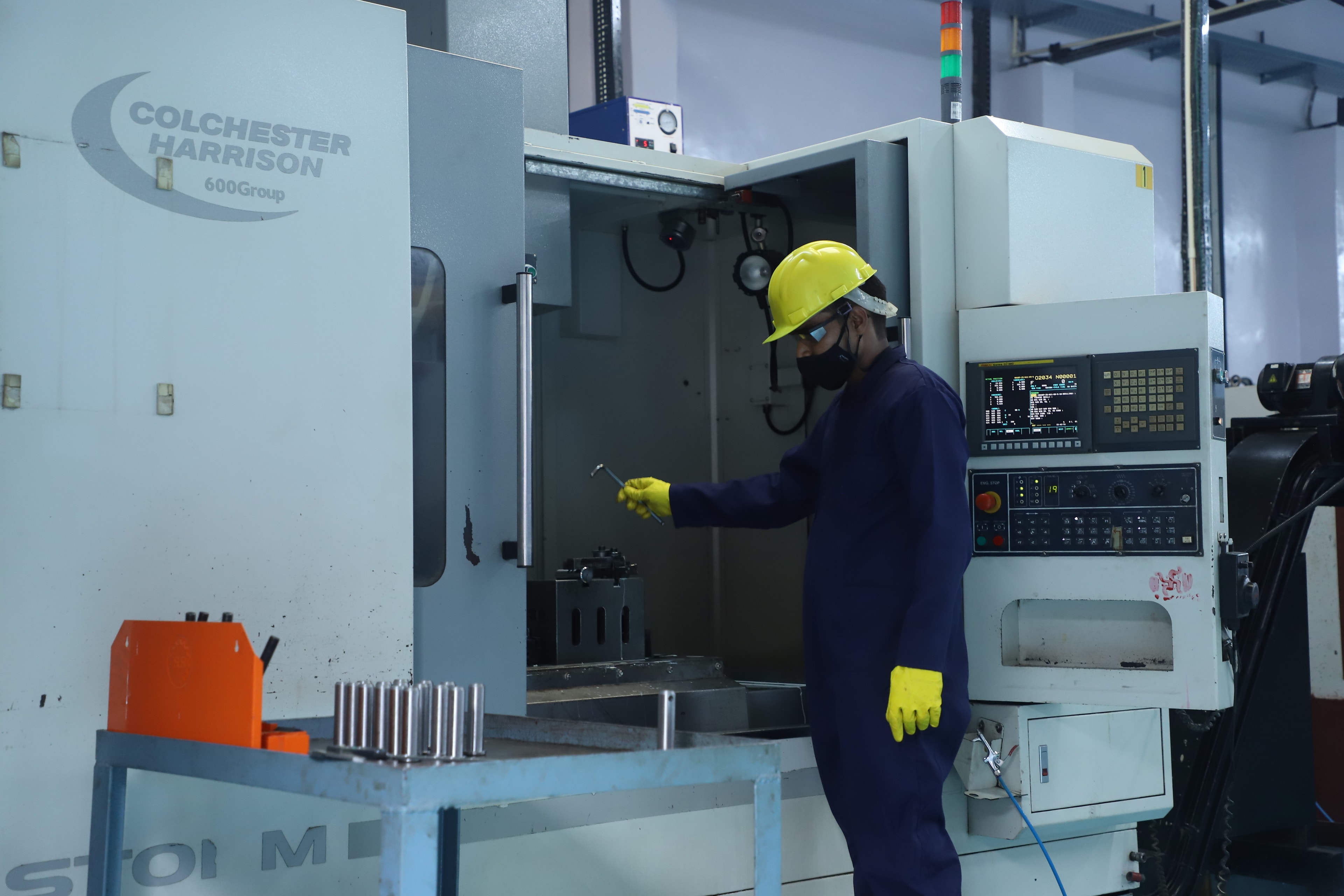 Precision machining operations at Aariv Precision